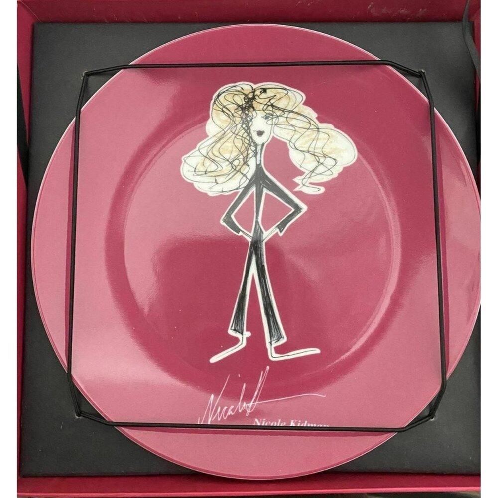 Nicole Kidman "Make Love Not War" Whatever it Takes 8" Collector Plate